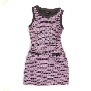Purple and Brown dress- Retro Style